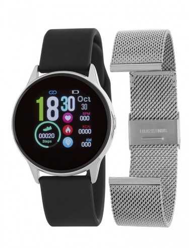 Smartwatch Marea Metal/Caucho Negro -...