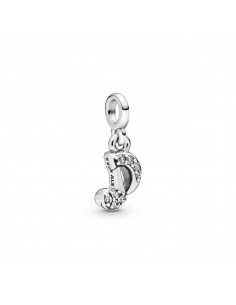 Musical note sterling charm...