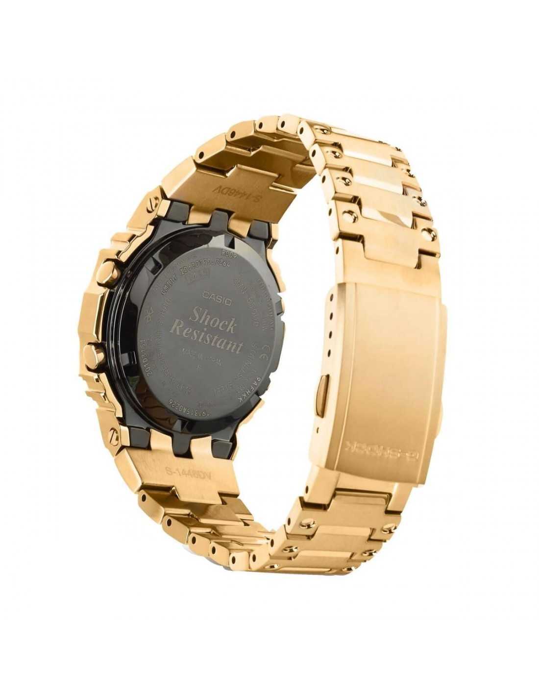 Clásico reloj Casio dorado G-SHOCK para hombre GMW-B5000GD