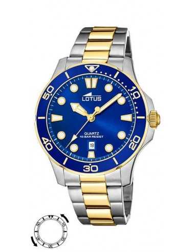 Reloj Lotus hombre esfera azul 18760/1