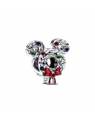 Charm Pandora Corona Navideña Mickey...