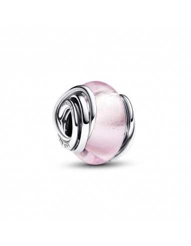 Charm Pandora Cristal de Murano Rosa...