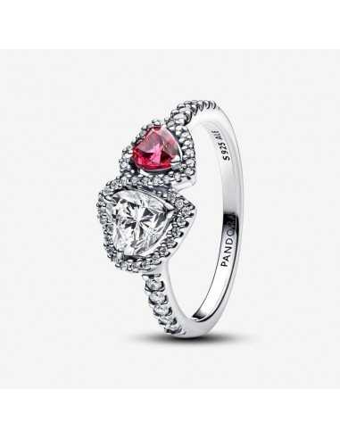 Anillo Halo Corazones Pandora 193662C01